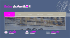 Desktop Screenshot of fischerelektronik.sk