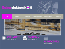 Tablet Screenshot of fischerelektronik.sk
